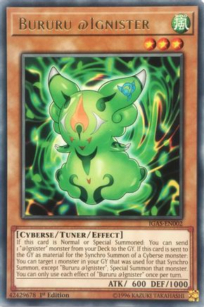 Bururu @Ignister [IGAS-EN002] Rare - Yu-Gi-Oh! - Card Brawlers | Quebec | Canada |