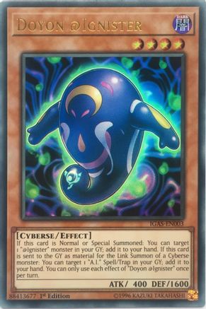 Doyon @Ignister [IGAS-EN003] Ultra Rare - Yu-Gi-Oh! - Card Brawlers | Quebec | Canada |