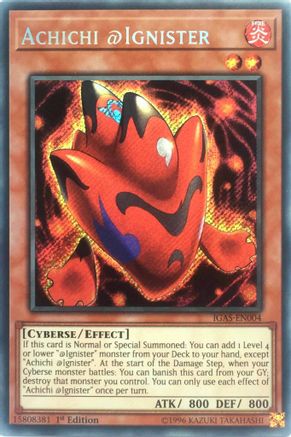 Achichi @Ignister [IGAS-EN004] Secret Rare - Yu-Gi-Oh! - Card Brawlers | Quebec | Canada |