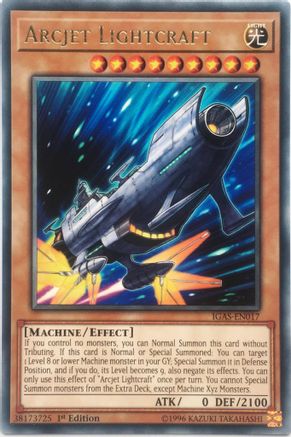 Arcjet Lightcraft [IGAS-EN017] Rare - Yu-Gi-Oh! - Card Brawlers | Quebec | Canada |