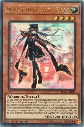 Sky Striker Ace - Roze [IGAS-EN020] Ultra Rare - Yu-Gi-Oh! - Card Brawlers | Quebec | Canada |
