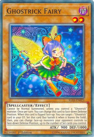 Ghostrick Fairy [IGAS-EN023] Common - Yu-Gi-Oh! - Card Brawlers | Quebec | Canada |