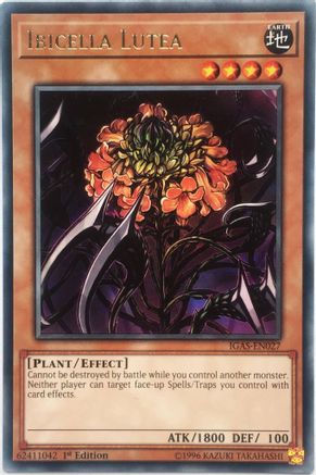 Ibicella Lutea [IGAS-EN027] Rare - Yu-Gi-Oh! - Card Brawlers | Quebec | Canada |