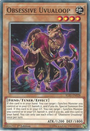 Obsessive Uvualoop [IGAS-EN028] Common - Yu-Gi-Oh! - Card Brawlers | Quebec | Canada |