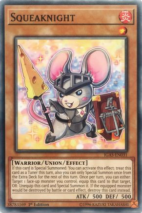 Squeaknight [IGAS-EN031] Common - Yu-Gi-Oh! - Card Brawlers | Quebec | Canada |