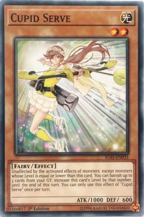 Cupid Serve [IGAS-EN033] Common - Yu-Gi-Oh! - Card Brawlers | Quebec | Canada |