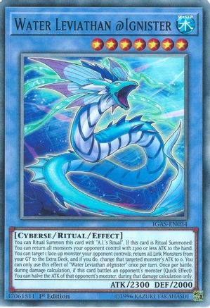 Water Leviathan @Ignister [IGAS-EN034] Common - Yu-Gi-Oh! - Card Brawlers | Quebec | Canada |