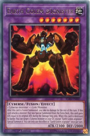 Earth Golem @Ignister [IGAS-EN041] Rare - Yu-Gi-Oh! - Card Brawlers | Quebec | Canada |