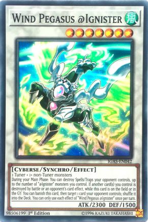 Wind Pegasus @Ignister [IGAS-EN042] Super Rare - Yu-Gi-Oh! - Card Brawlers | Quebec | Canada |