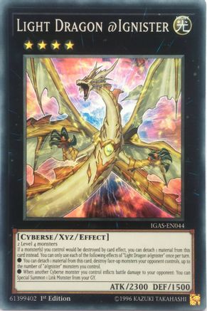 Light Dragon @Ignister [IGAS-EN044] Super Rare - Yu-Gi-Oh! - Card Brawlers | Quebec | Canada |