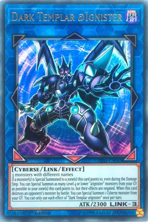 Dark Templar @Ignister [IGAS-EN045] Ultra Rare - Yu-Gi-Oh! - Card Brawlers | Quebec | Canada |