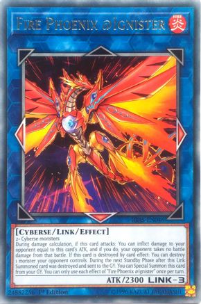 Fire Phoenix @Ignister [IGAS-EN046] Rare - Yu-Gi-Oh! - Card Brawlers | Quebec | Canada |