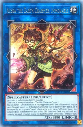 Aussa the Earth Charmer, Immovable [IGAS-EN048] Rare - Yu-Gi-Oh! - Card Brawlers | Quebec | Canada |