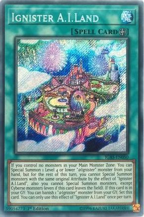 Ignister A.I.Land [IGAS-EN050] Secret Rare - Yu-Gi-Oh! - Card Brawlers | Quebec | Canada |