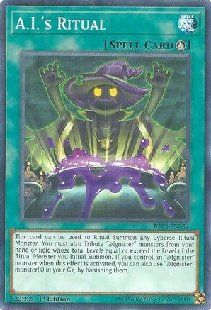 A.I.'s Ritual [IGAS-EN054] Common - Yu-Gi-Oh! - Card Brawlers | Quebec | Canada |