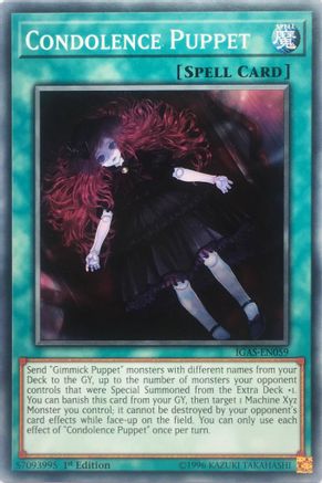 Condolence Puppet [IGAS-EN059] Common - Yu-Gi-Oh! - Card Brawlers | Quebec | Canada |