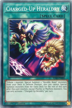 Charged-Up Heraldry [IGAS-EN060] Common - Yu-Gi-Oh! - Card Brawlers | Quebec | Canada |