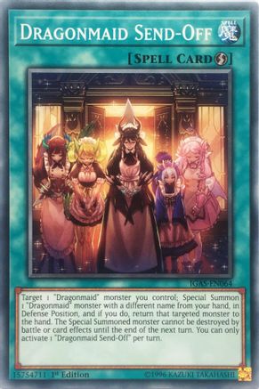 Dragonmaid Send-Off [IGAS-EN064] Common - Yu-Gi-Oh! - Card Brawlers | Quebec | Canada |