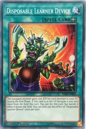 Disposable Learner Device [IGAS-EN065] Common - Yu-Gi-Oh! - Card Brawlers | Quebec | Canada |