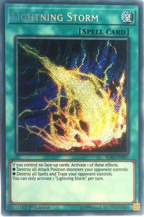 Lightning Storm [IGAS-EN067] Secret Rare - Yu-Gi-Oh! - Card Brawlers | Quebec | Canada |