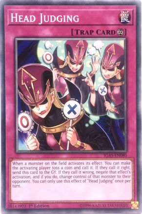 Head Judging [IGAS-EN080] Common - Yu-Gi-Oh! - Card Brawlers | Quebec | Canada |