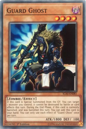 Guard Ghost [IGAS-EN081] Common - Yu-Gi-Oh! - Card Brawlers | Quebec | Canada |