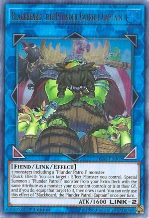 Blackbeard, the Plunder Patroll Captain [IGAS-EN089] Ultra Rare - Yu-Gi-Oh! - Card Brawlers | Quebec | Canada |
