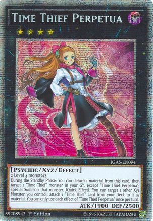 Time Thief Perpetua [IGAS-EN094] Starlight Rare - Yu-Gi-Oh! - Card Brawlers | Quebec | Canada |