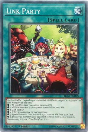 Link Party [IGAS-EN098] Common - Yu-Gi-Oh! - Card Brawlers | Quebec | Canada |