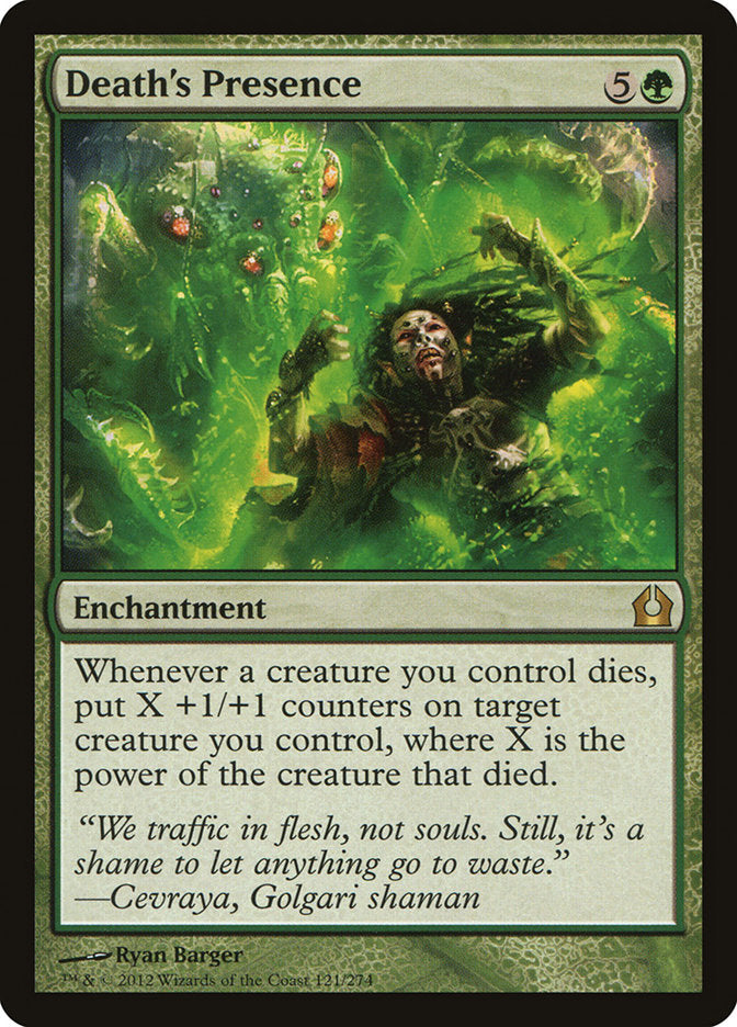 Death's Presence [Return to Ravnica] - Magic: The Gathering - Card Brawlers | Quebec | Canada |