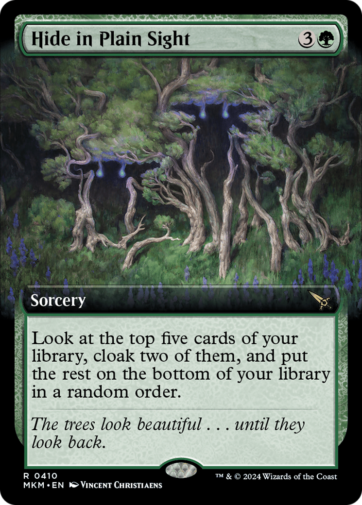 Hide in Plain Sight (Extended Art) [Murders at Karlov Manor] - Magic: The Gathering - Card Brawlers | Quebec | Canada |