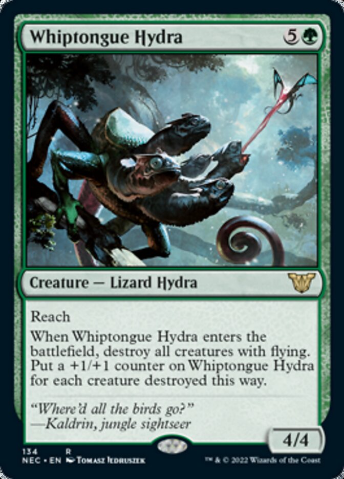 Whiptongue Hydra [Kamigawa: Neon Dynasty Commander] - Magic: The Gathering - Card Brawlers | Quebec | Canada |