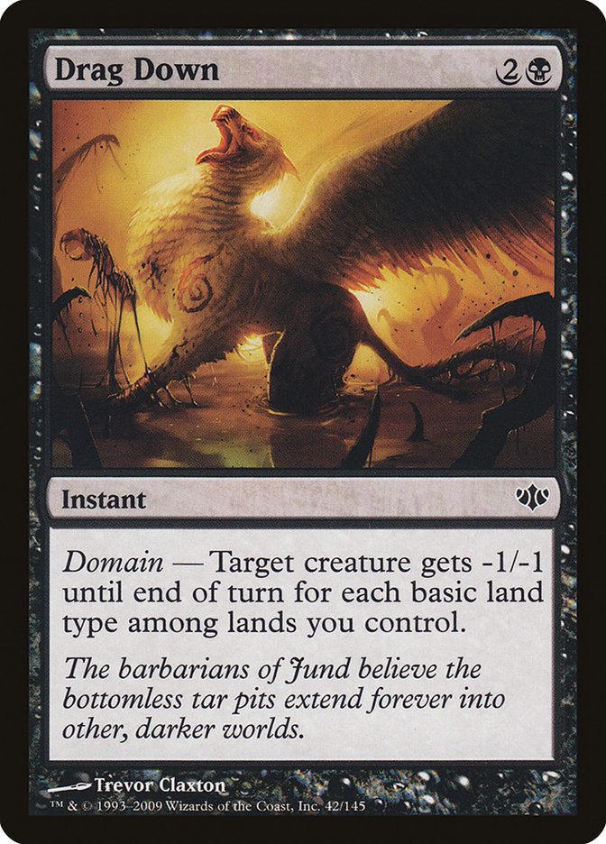 Drag Down [Conflux] - Magic: The Gathering - Card Brawlers | Quebec | Canada |
