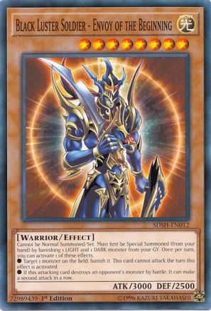 Black Luster Soldier - Envoy of the Beginning [SDSH-EN012] Common - Yu-Gi-Oh! - Card Brawlers | Quebec | Canada |