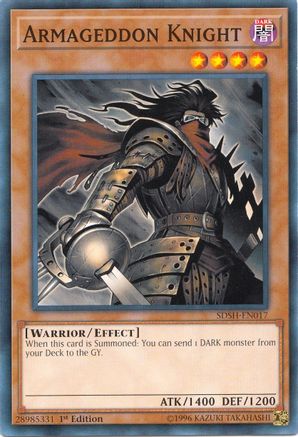 Armageddon Knight [SDSH-EN017] Common - Yu-Gi-Oh! - Card Brawlers | Quebec | Canada |