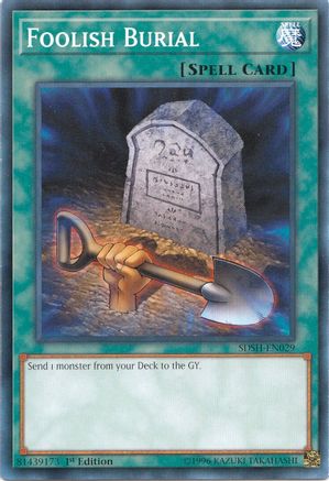 Foolish Burial [SDSH-EN029] Common - Yu-Gi-Oh! - Card Brawlers | Quebec | Canada |