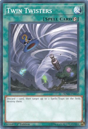 Twin Twisters [SDSH-EN032] Common - Yu-Gi-Oh! - Card Brawlers | Quebec | Canada |