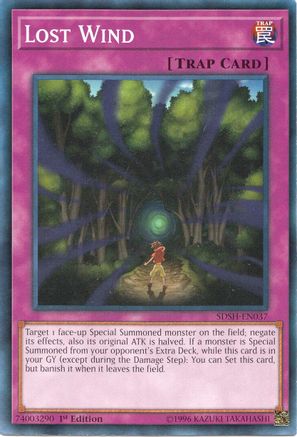 Lost Wind [SDSH-EN037] Common - Yu-Gi-Oh! - Card Brawlers | Quebec | Canada |