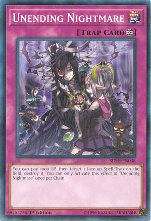 Unending Nightmare [SDSH-EN038] Common - Yu-Gi-Oh! - Card Brawlers | Quebec | Canada |