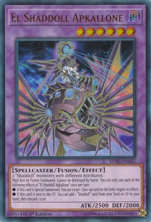 El Shaddoll Apkallone [SDSH-EN045] Ultra Rare - Yu-Gi-Oh! - Card Brawlers | Quebec | Canada |