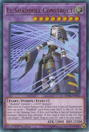 El Shaddoll Construct [SDSH-EN046] Ultra Rare - Yu-Gi-Oh! - Card Brawlers | Quebec | Canada |