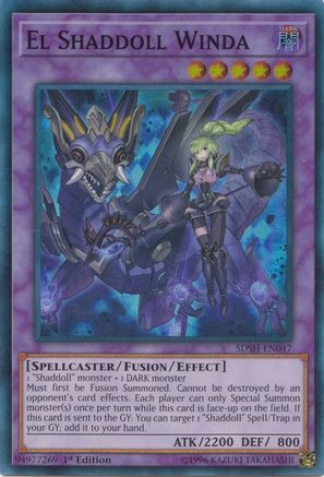 El Shaddoll Winda [SDSH-EN047] Super Rare - Yu-Gi-Oh! - Card Brawlers | Quebec | Canada |
