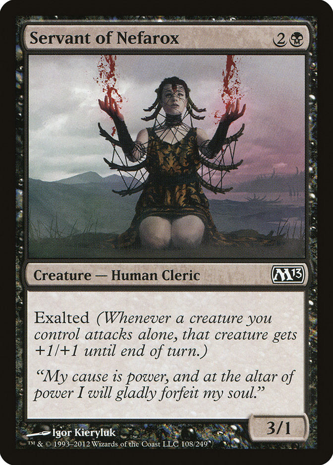 Servant of Nefarox [Magic 2013] - Magic: The Gathering - Card Brawlers | Quebec | Canada |