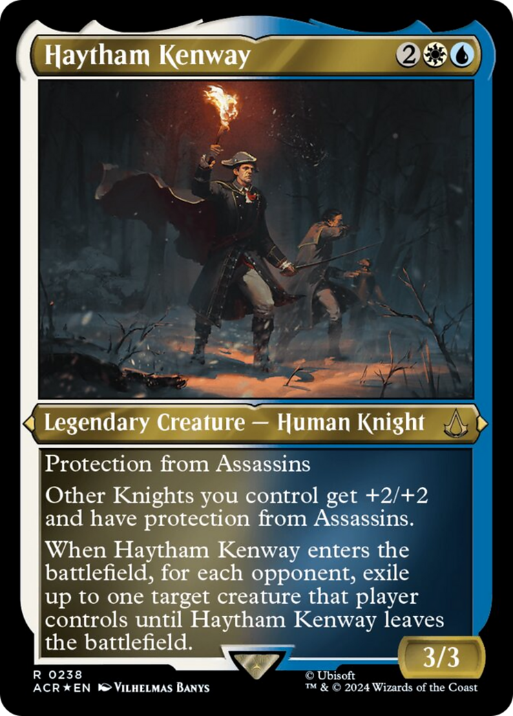 Haytham Kenway (Foil Etched) [Assassin's Creed] - Magic: The Gathering - Card Brawlers | Quebec | Canada |