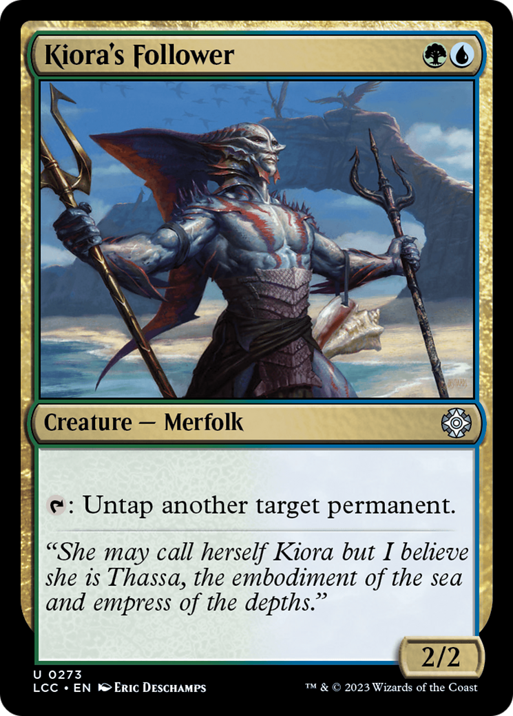Kiora's Follower [The Lost Caverns of Ixalan Commander] - Magic: The Gathering - Card Brawlers | Quebec | Canada |