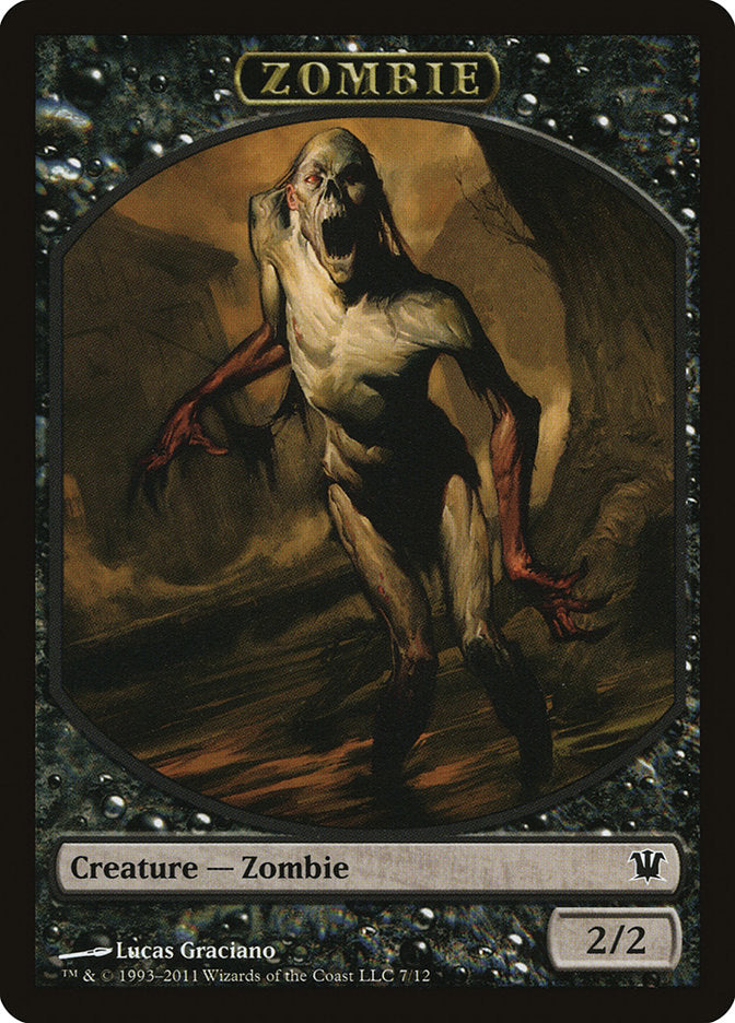 Zombie Token (7/12) [Innistrad Tokens] - Magic: The Gathering - Card Brawlers | Quebec | Canada |