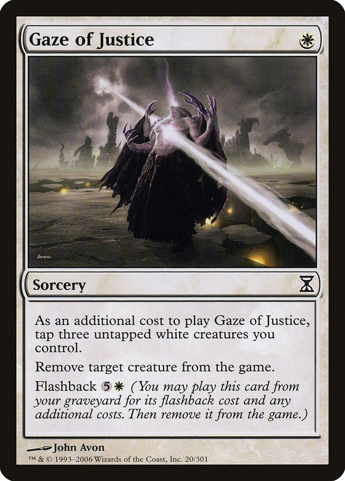 Gaze of Justice [Time Spiral] - Magic: The Gathering - Card Brawlers | Quebec | Canada |