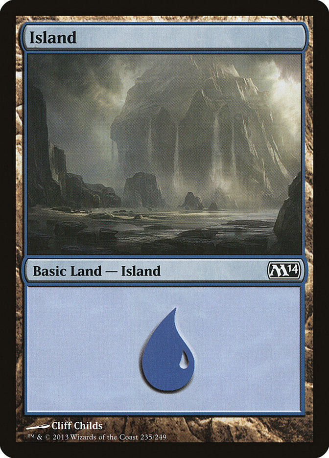 Island (235) [Magic 2014] - Magic: The Gathering - Card Brawlers | Quebec | Canada |