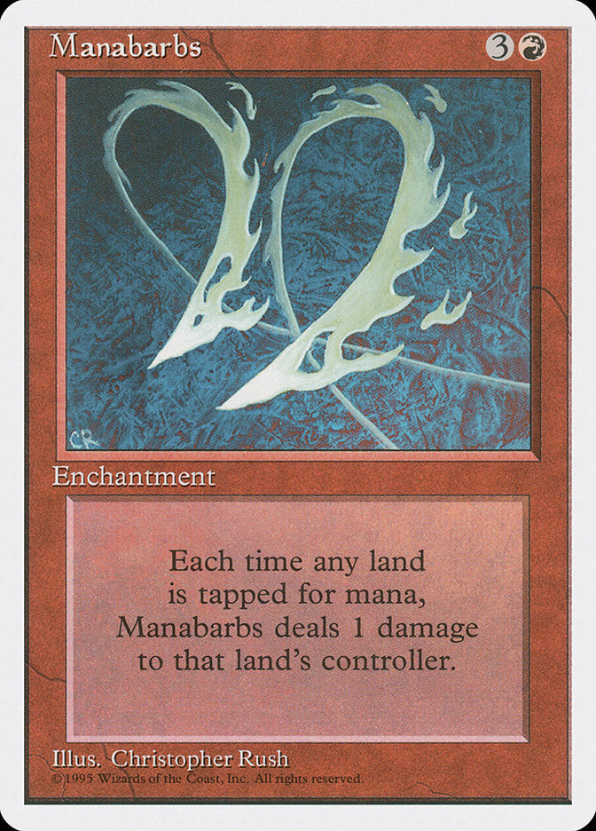 Manabarbs [Fourth Edition] - Magic: The Gathering - Card Brawlers | Quebec | Canada |