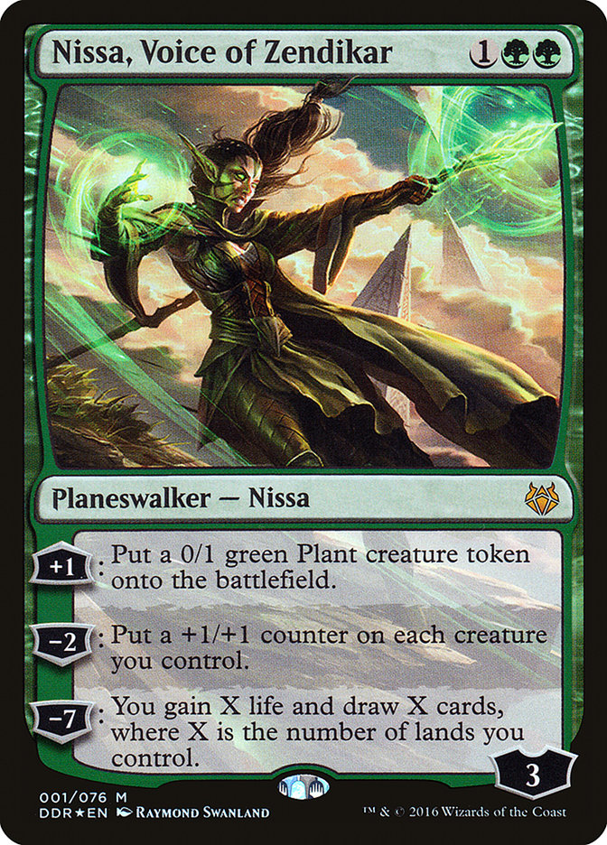 Nissa, Voice of Zendikar [Duel Decks: Nissa vs. Ob Nixilis] - Magic: The Gathering - Card Brawlers | Quebec | Canada |
